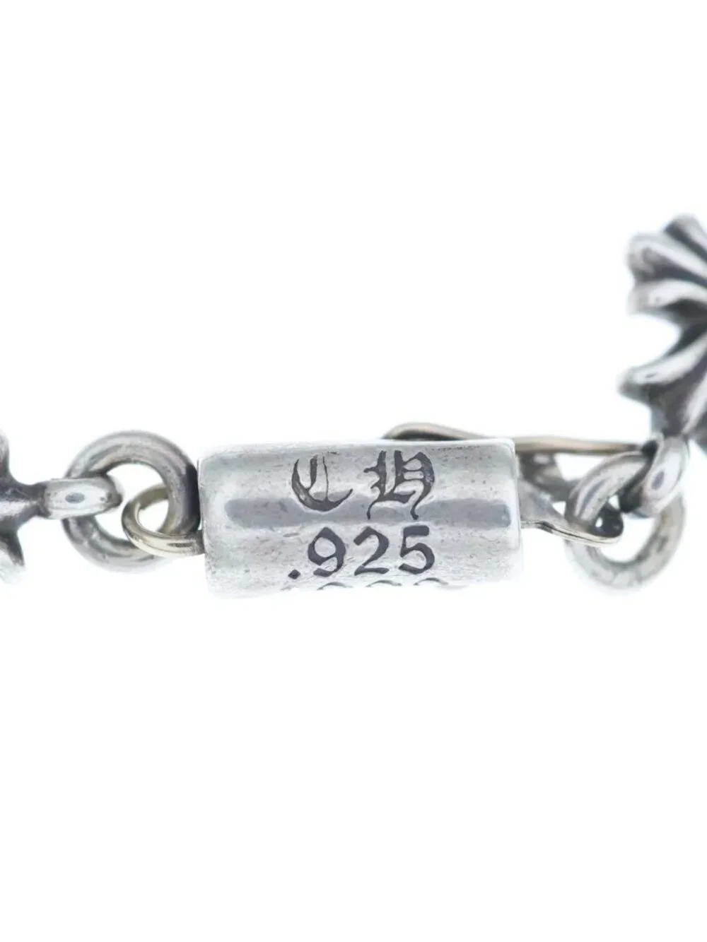 Chrome Hearts Tny CH Pls Tiny CH Plus Bracelet Silver